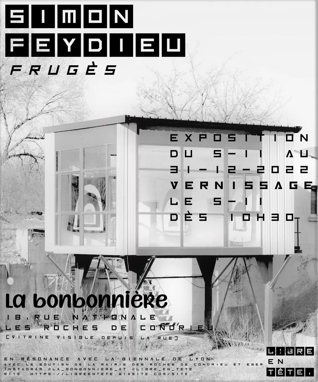 Exposition Simon FEYDIEU à la Bonbonnière
